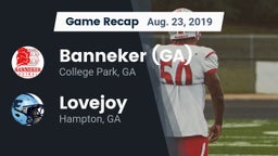 Recap: Banneker  (GA) vs. Lovejoy  2019