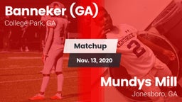 Matchup: Banneker  vs. Mundys Mill  2020