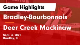Bradley-Bourbonnais  vs Deer Creek Mackinaw Game Highlights - Sept. 4, 2021