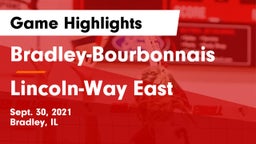Bradley-Bourbonnais  vs Lincoln-Way East  Game Highlights - Sept. 30, 2021
