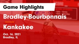 Bradley-Bourbonnais  vs Kankakee  Game Highlights - Oct. 16, 2021