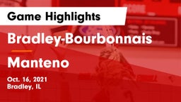 Bradley-Bourbonnais  vs Manteno  Game Highlights - Oct. 16, 2021