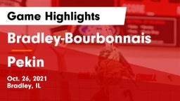 Bradley-Bourbonnais  vs Pekin  Game Highlights - Oct. 26, 2021