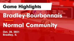 Bradley-Bourbonnais  vs Normal Community  Game Highlights - Oct. 28, 2021