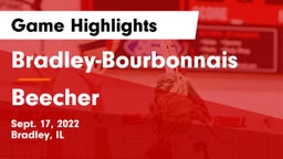 Bradley-Bourbonnais  vs Beecher  Game Highlights - Sept. 17, 2022