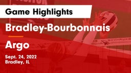 Bradley-Bourbonnais  vs Argo  Game Highlights - Sept. 24, 2022
