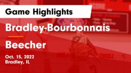 Bradley-Bourbonnais  vs Beecher  Game Highlights - Oct. 15, 2022