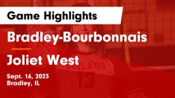 Bradley-Bourbonnais  vs Joliet West  Game Highlights - Sept. 16, 2023