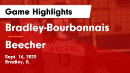 Bradley-Bourbonnais  vs Beecher  Game Highlights - Sept. 16, 2023