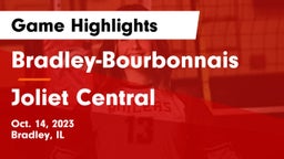 Bradley-Bourbonnais  vs Joliet Central  Game Highlights - Oct. 14, 2023