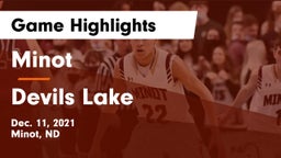 Minot  vs Devils Lake  Game Highlights - Dec. 11, 2021