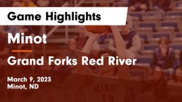Minot  vs Grand Forks Red River  Game Highlights - March 9, 2023