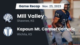 Recap: MIll Valley  vs. Kapaun Mt. Carmel Catholic  2023