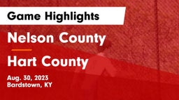 Nelson County  vs Hart County  Game Highlights - Aug. 30, 2023