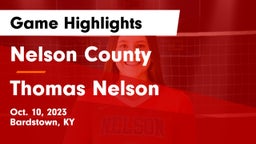 Nelson County  vs Thomas Nelson  Game Highlights - Oct. 10, 2023