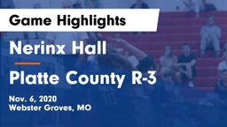 Nerinx Hall  vs Platte County R-3 Game Highlights - Nov. 6, 2020