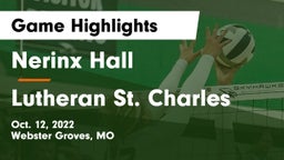 Nerinx Hall  vs Lutheran St. Charles Game Highlights - Oct. 12, 2022