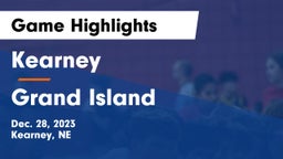 Kearney  vs Grand Island  Game Highlights - Dec. 28, 2023