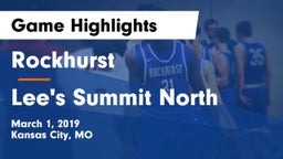 Rockhurst  vs Lee's Summit North  Game Highlights - March 1, 2019