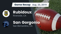 Recap: Rubidoux  vs. San Gorgonio  2019