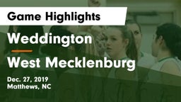 Weddington  vs West Mecklenburg Game Highlights - Dec. 27, 2019