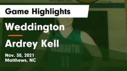 Weddington  vs Ardrey Kell  Game Highlights - Nov. 30, 2021