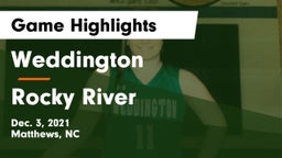 Weddington  vs Rocky River  Game Highlights - Dec. 3, 2021