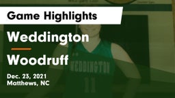 Weddington  vs Woodruff  Game Highlights - Dec. 23, 2021
