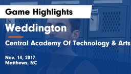 Weddington  vs Central Academy Of Technology & Arts Game Highlights - Nov. 14, 2017