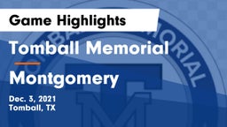 Tomball Memorial  vs Montgomery  Game Highlights - Dec. 3, 2021