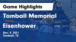 Tomball Memorial  vs Eisenhower  Game Highlights - Dec. 9, 2021