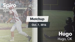Matchup: Spiro  vs. Hugo  2016