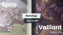 Matchup: Spiro  vs. Valliant  2017