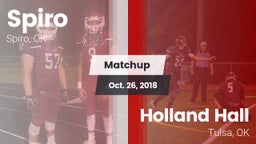 Matchup: Spiro  vs. Holland Hall  2018