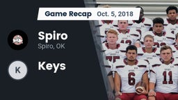 Recap: Spiro  vs. Keys  2018