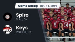 Recap: Spiro  vs. Keys  2019