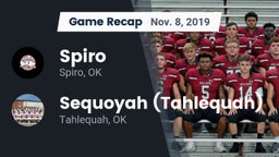 Recap: Spiro  vs. Sequoyah (Tahlequah)  2019