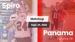 Matchup: Spiro  vs. Panama  2020