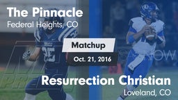 Matchup: The Pinnacle High vs. Resurrection Christian  2016