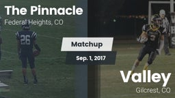Matchup: The Pinnacle High vs. Valley  2017