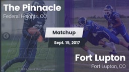 Matchup: The Pinnacle High vs. Fort Lupton  2017