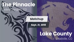 Matchup: The Pinnacle High vs. Lake County  2018