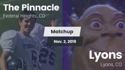 Matchup: The Pinnacle High vs. Lyons  2019