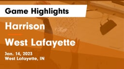 Harrison  vs West Lafayette  Game Highlights - Jan. 14, 2023