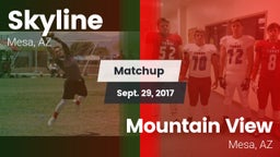 Matchup: Skyline  vs. Mountain View  2017
