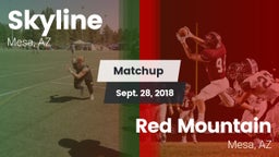Matchup: Skyline  vs. Red Mountain  2018