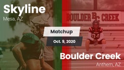 Matchup: Skyline  vs. Boulder Creek  2020