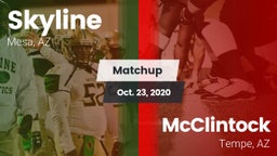 Matchup: Skyline  vs. McClintock  2020