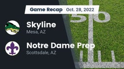 Recap: Skyline  vs. Notre Dame Prep  2022
