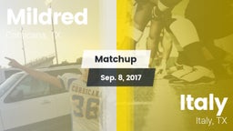 Matchup: Mildred  vs. Italy  2017